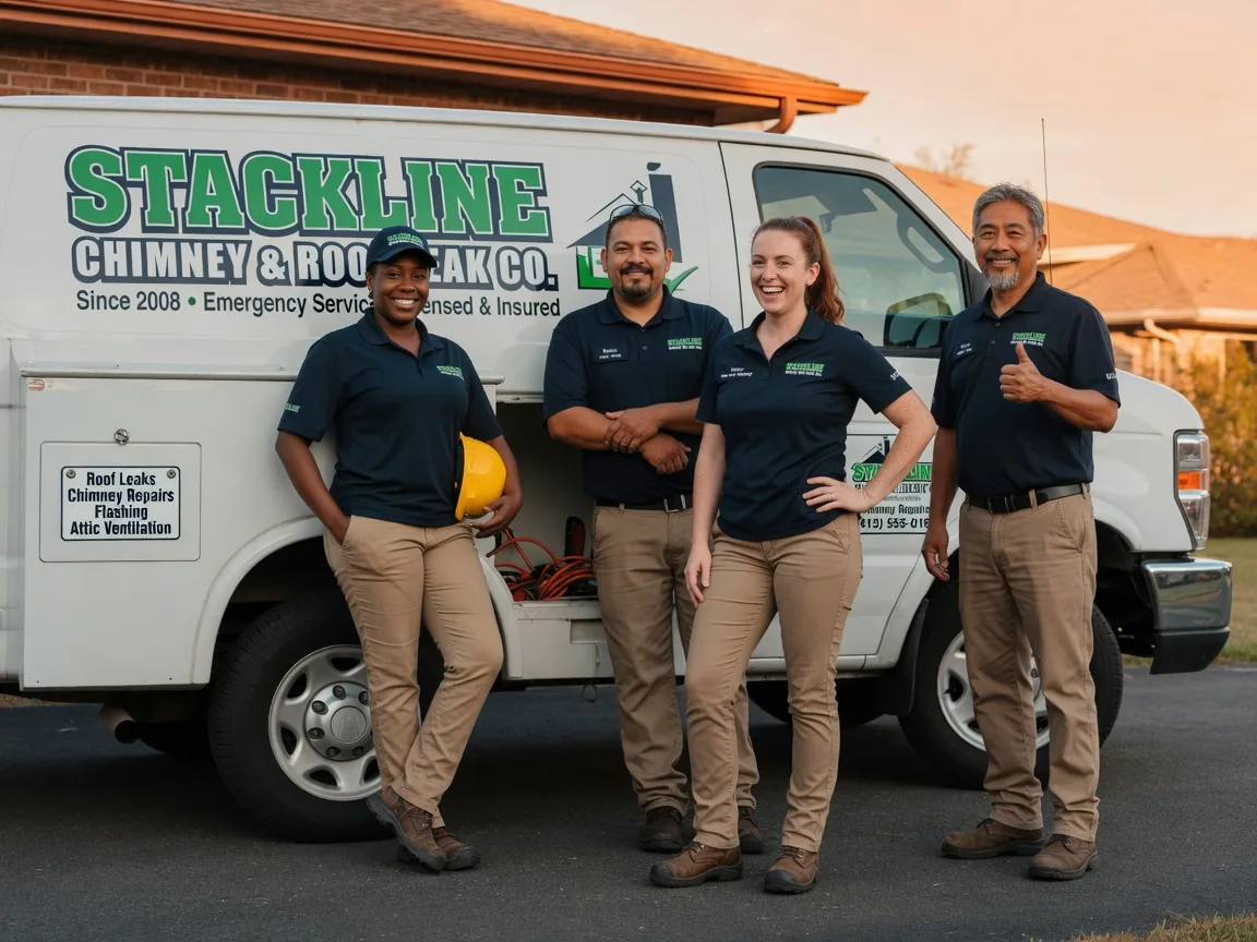 Chimney flashing repair company in Pittsburg, CA